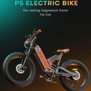 PXID P5 xe đạp điện bánh béo 24 inch