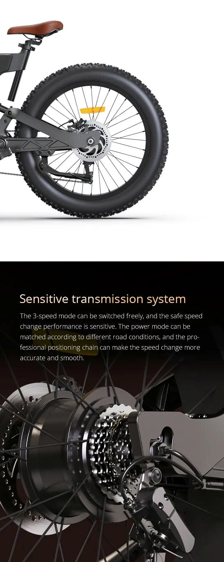 PXID P5 xe đạp điện bánh béo 24 inch